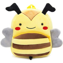 3D Animal Cartoon Honeybee Plush Backpack